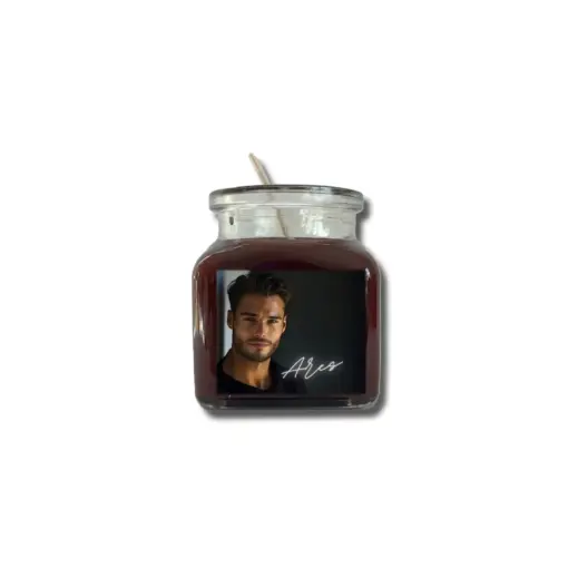 Korkenglaskerze Ares 120ml